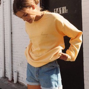 Brandy Melville Honey Sweatshirt